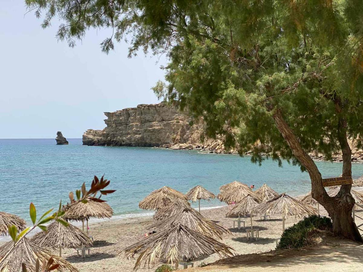 Apanemia Rooms Triopetra Buitenkant foto